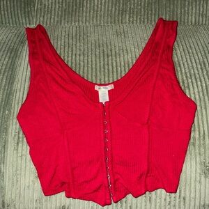 Bozzolo Vibrant Red Tank Top